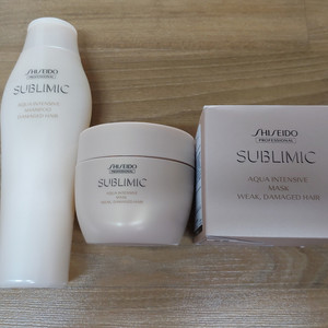 시세이도 프로페셔널 서브리믹 아쿠아 인텐시브 샴푸 + 마스크 세트 미개봉 새제품