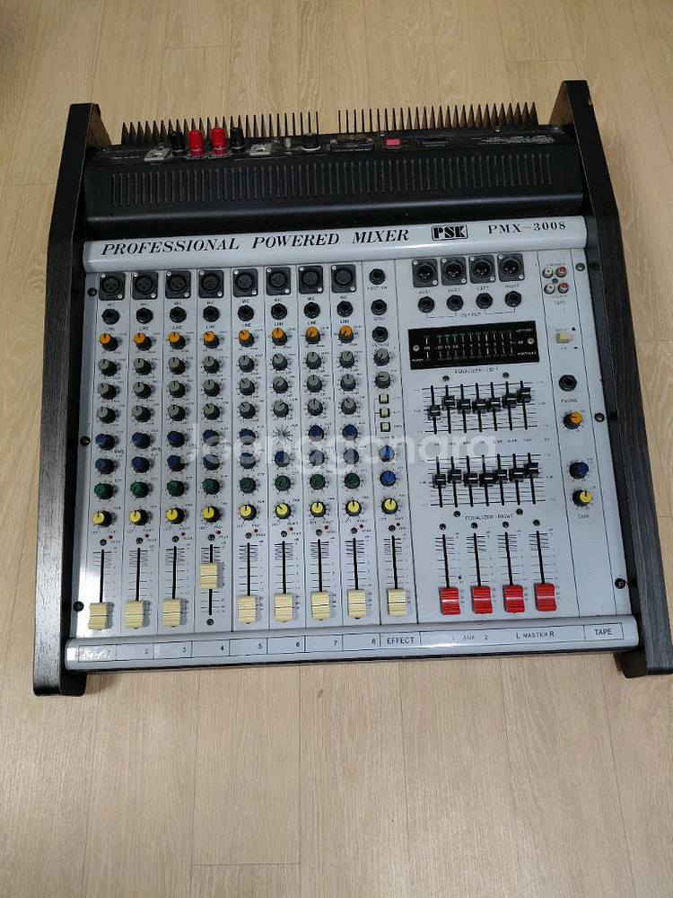 야마하 앰프 800w 믹서앰프내장형 스피커 셋트--6