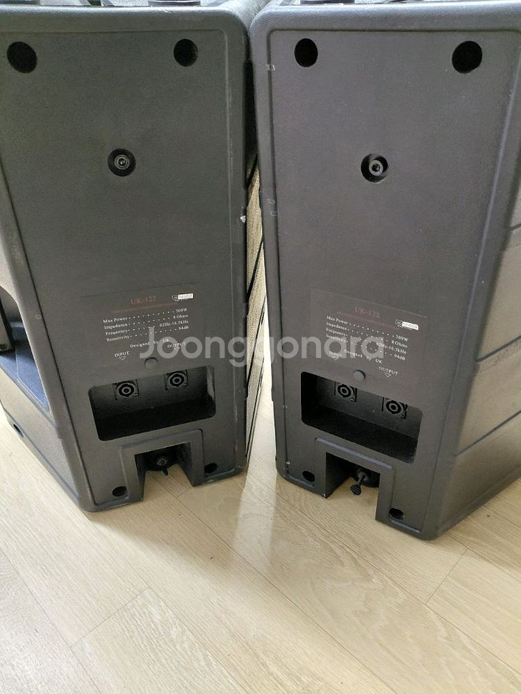 야마하 앰프 800w 믹서앰프내장형 스피커 셋트--4