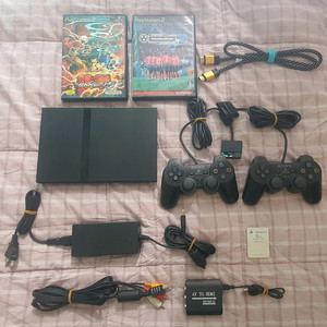 플레이스테이션2 PS2 슬림 75005 게임기 풀세트