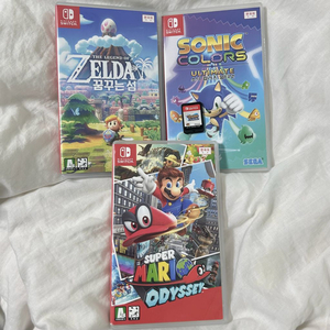 닌텐도 스위치 게임칩 (소닉/별의커비)