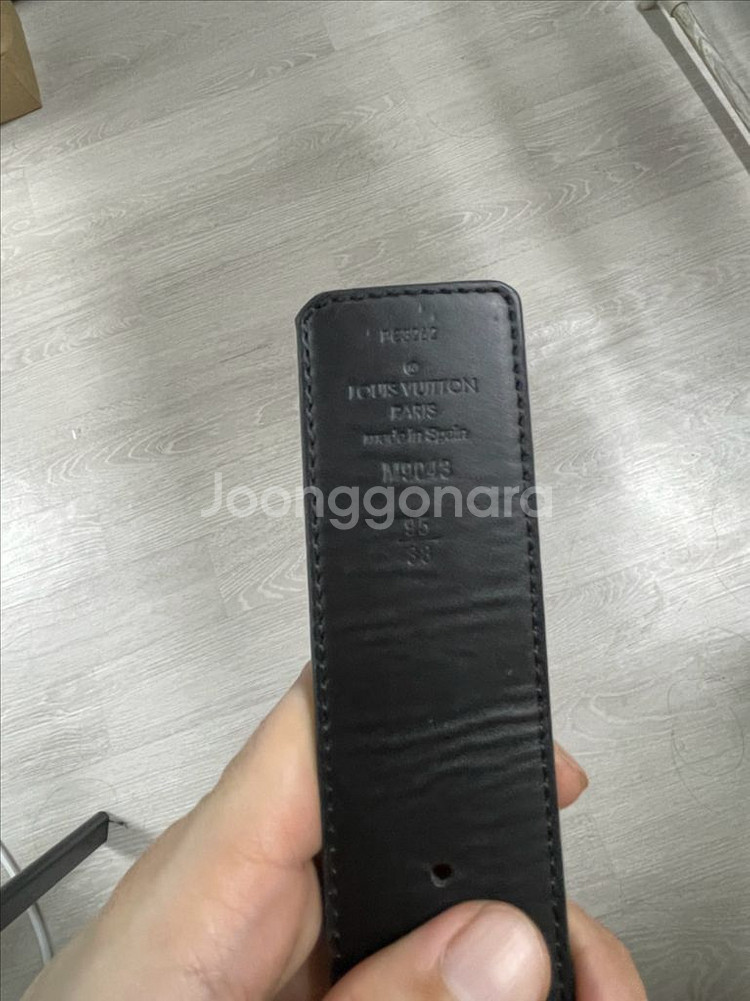 (급처) 루이비통 모노그램 이클립스 벨트--2