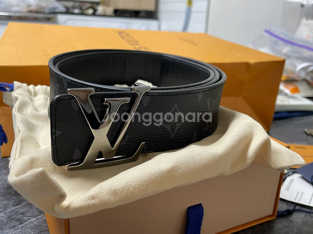 (급처) 루이비통 모노그램 이클립스 벨트--0