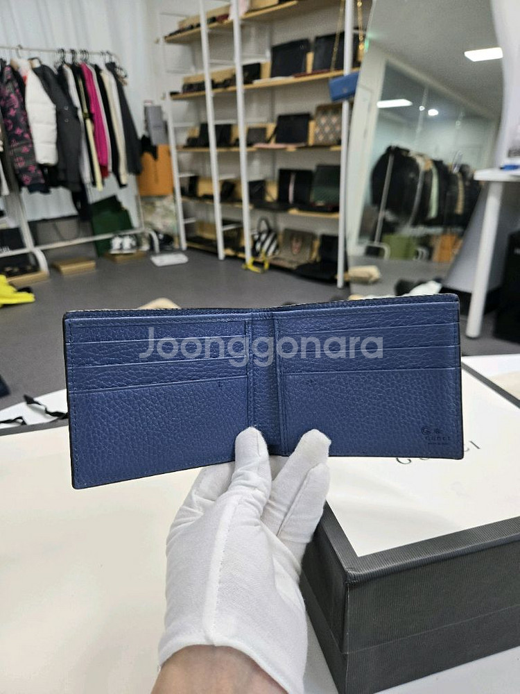 [A급컨디션]구찌 인터로킹 반지갑--4