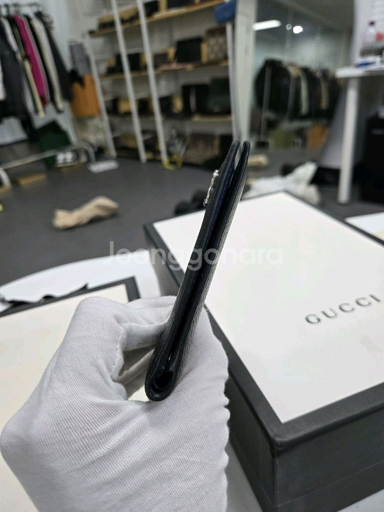 [A급컨디션]구찌 인터로킹 반지갑--3