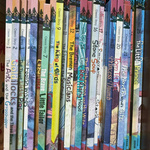 아람 요술램프 세계명작 영어 25권