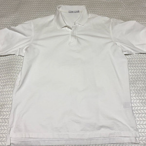 유니클로 질샌더 +j 폴로 pk 반팔티셔츠 화이트/XL