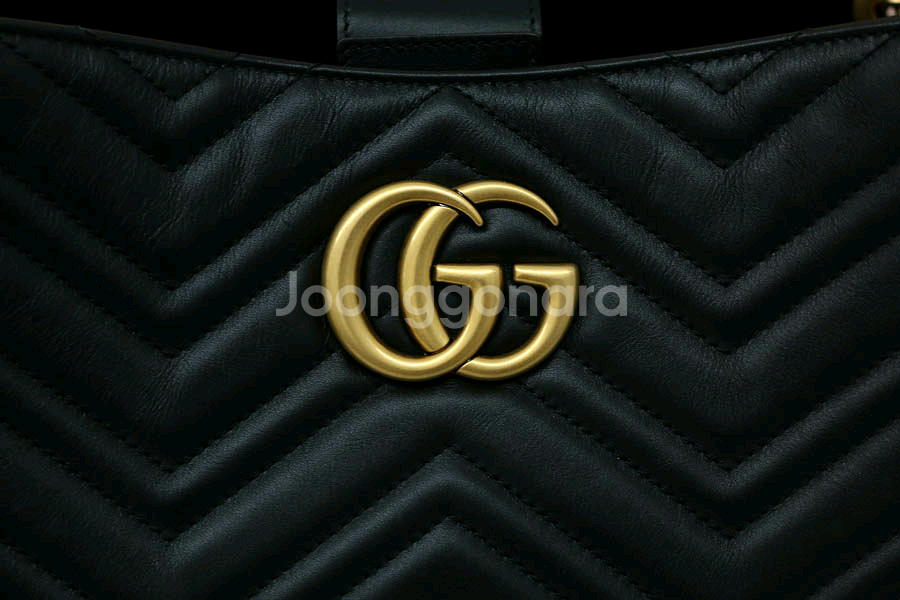 정품) 구찌453569GG마몽 마틀라세 숄더백--1