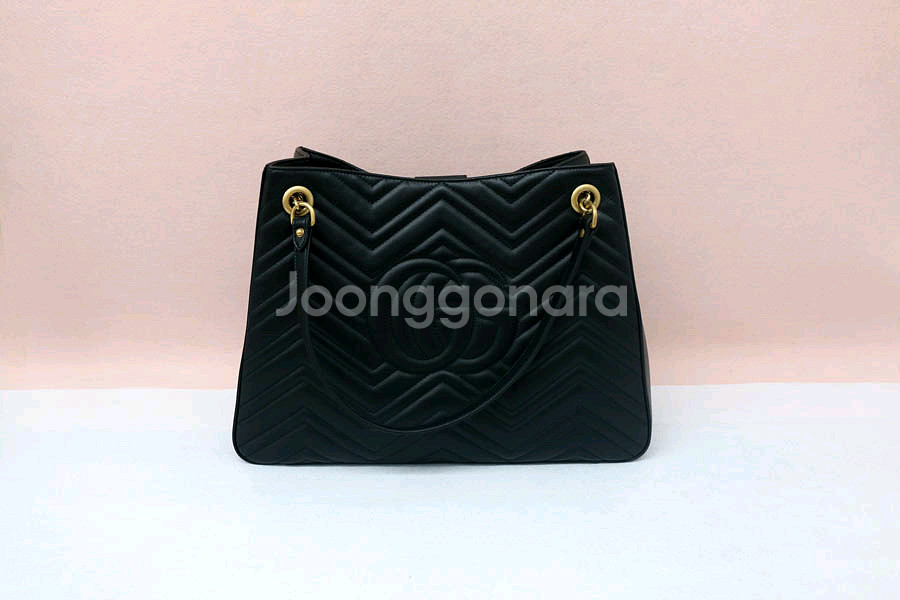 정품) 구찌453569GG마몽 마틀라세 숄더백--4