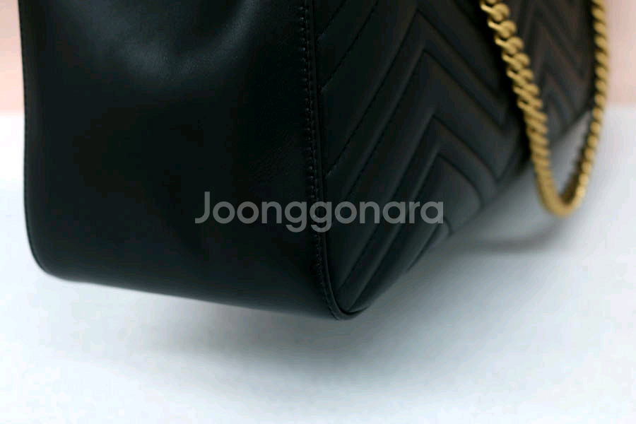 정품) 구찌453569GG마몽 마틀라세 숄더백--3