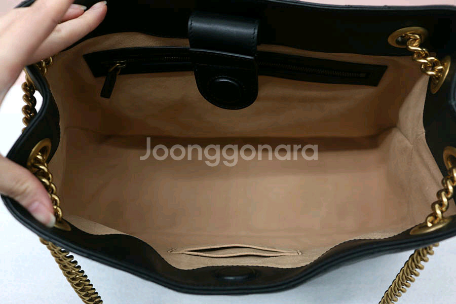 정품) 구찌453569GG마몽 마틀라세 숄더백--5