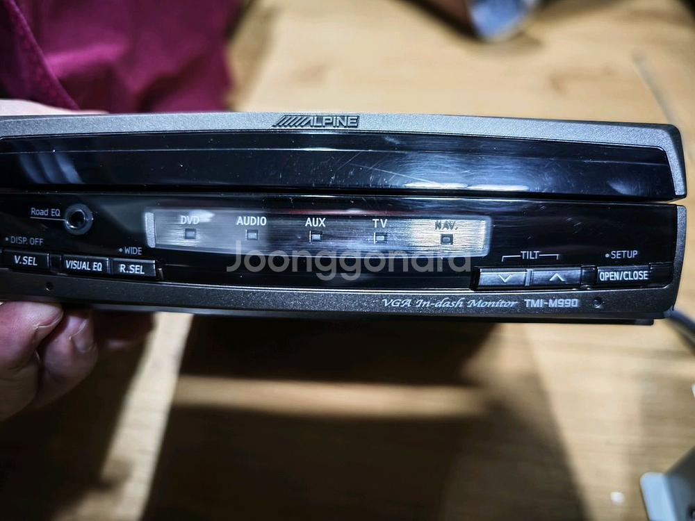 알파인 m990 헤드유닛 외--0