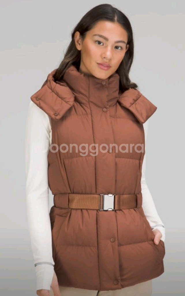 룰루레몬 원더 퍼프 웨이스트 벨트 베스트--0