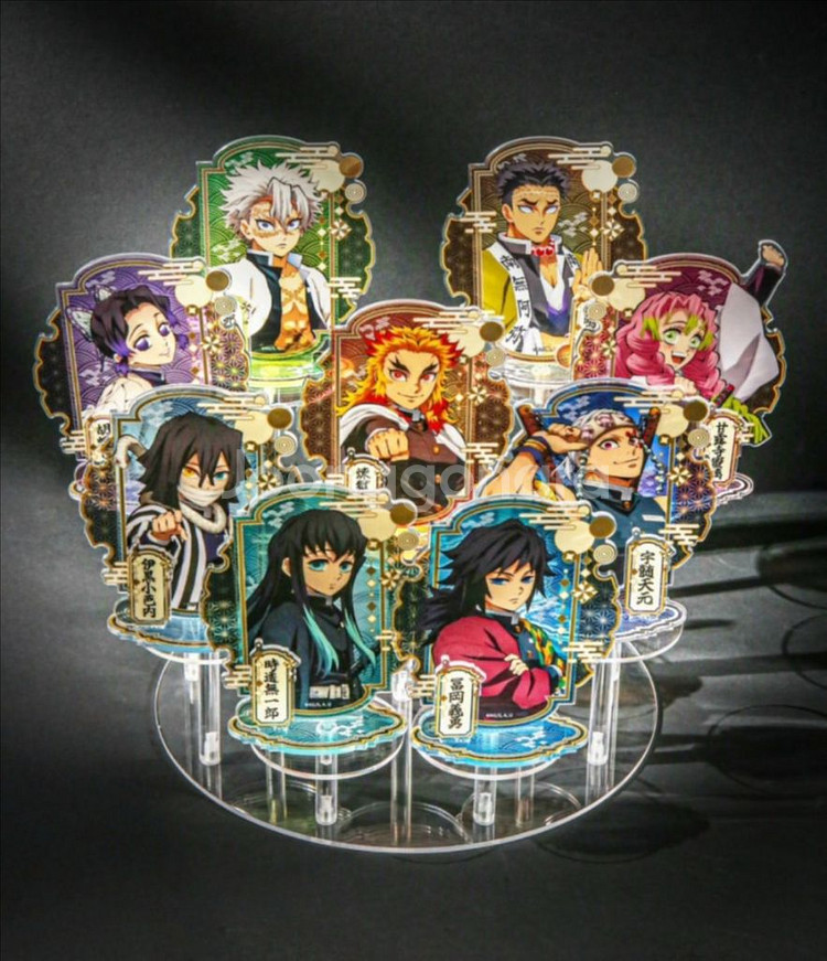 귀멸의칼날 아크릴스탠드 메가박스 전종 (+콜렉팅카드)--2