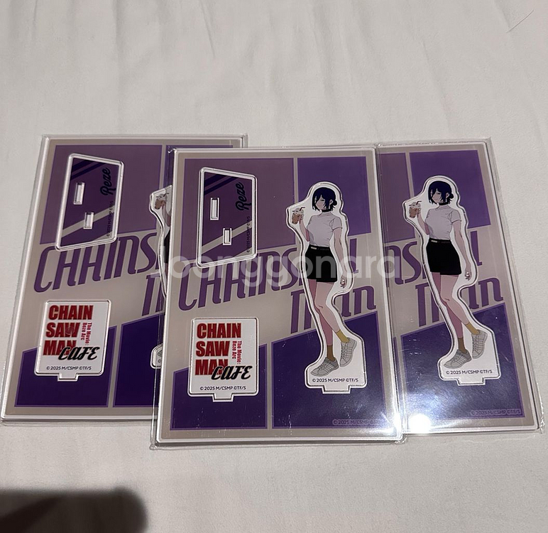 레제 카페 아크릴 체인소맨 굿즈 레제 포스터--0