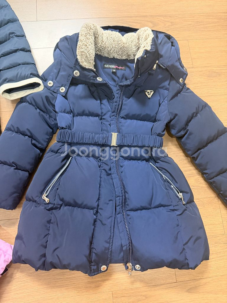 헤지스롱패딩 헤지스경량패딩 일괄 4벌 120--8