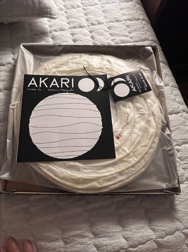 AKARI 아카리 30D 이사무노구치 조명 새상품--1