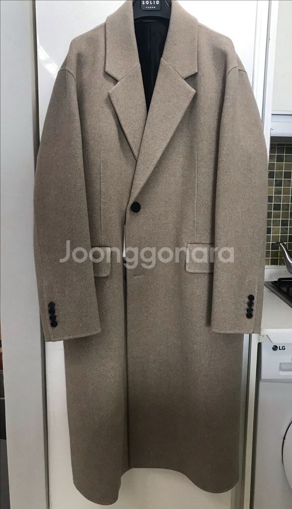 솔리드옴므 / 21FW 트윌 코트 베이지 / 50--2