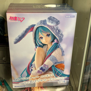 택포 하츠네미쿠 블루 토끼 파자마 미개봉