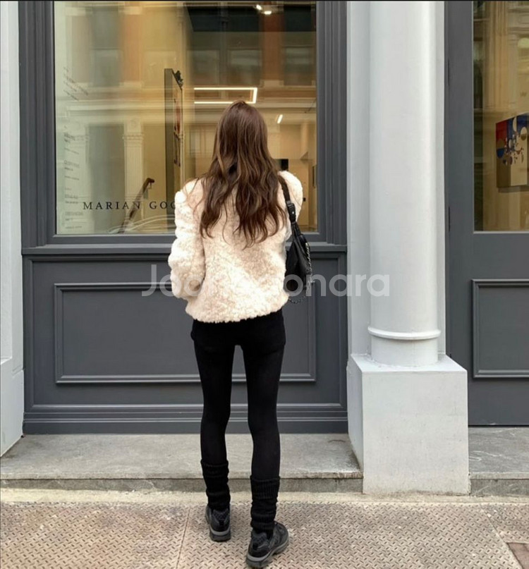 타낫 누아 퍼자켓 택있는 새상품--1