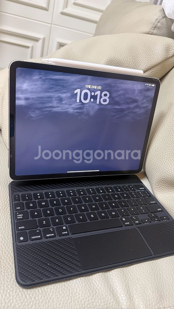 아이패드 프로 11인치 셀룰러 2세대 128G 실버--0