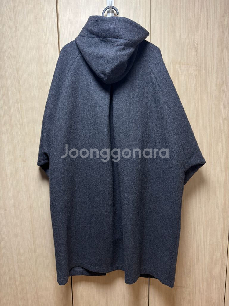 위켄드 런드리 리스트 Hooded wool coat--8