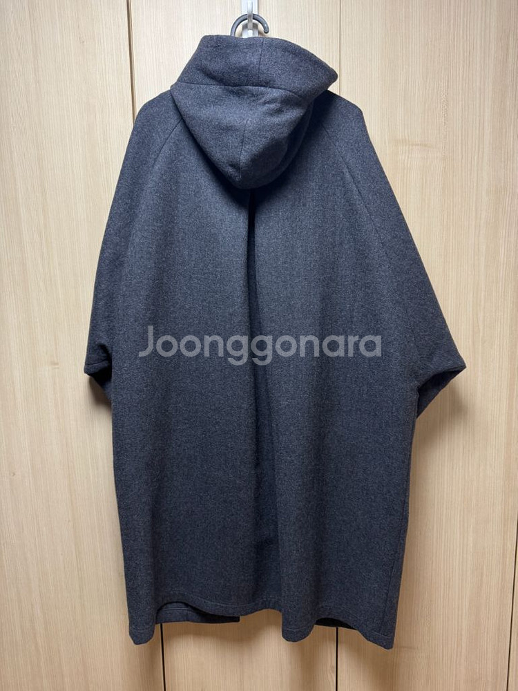 위켄드 런드리 리스트 Hooded wool coat--11