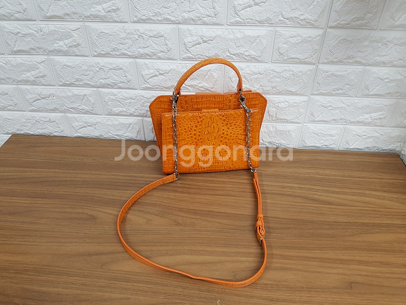 잘모이 토트백 & 크로스백 (천연 악어가죽)--1