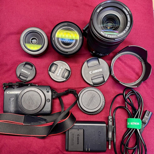 EOS-M, EF-M 22, 18-55, 18-135