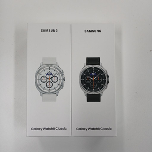 (미개봉새상품)갤럭시워치8클래식 46mm 블랙 화이트