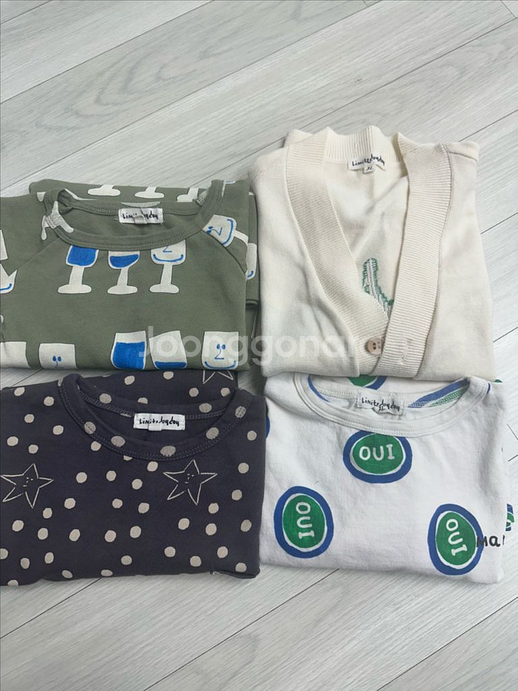 리미떼두두 티셔츠&가디건 (사이즈 120,XL)--0