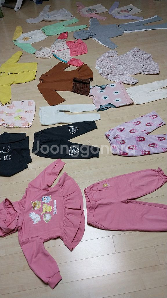 여아100호~110호 포켓몬 모이몰른 패딩 조끼 일괄--0