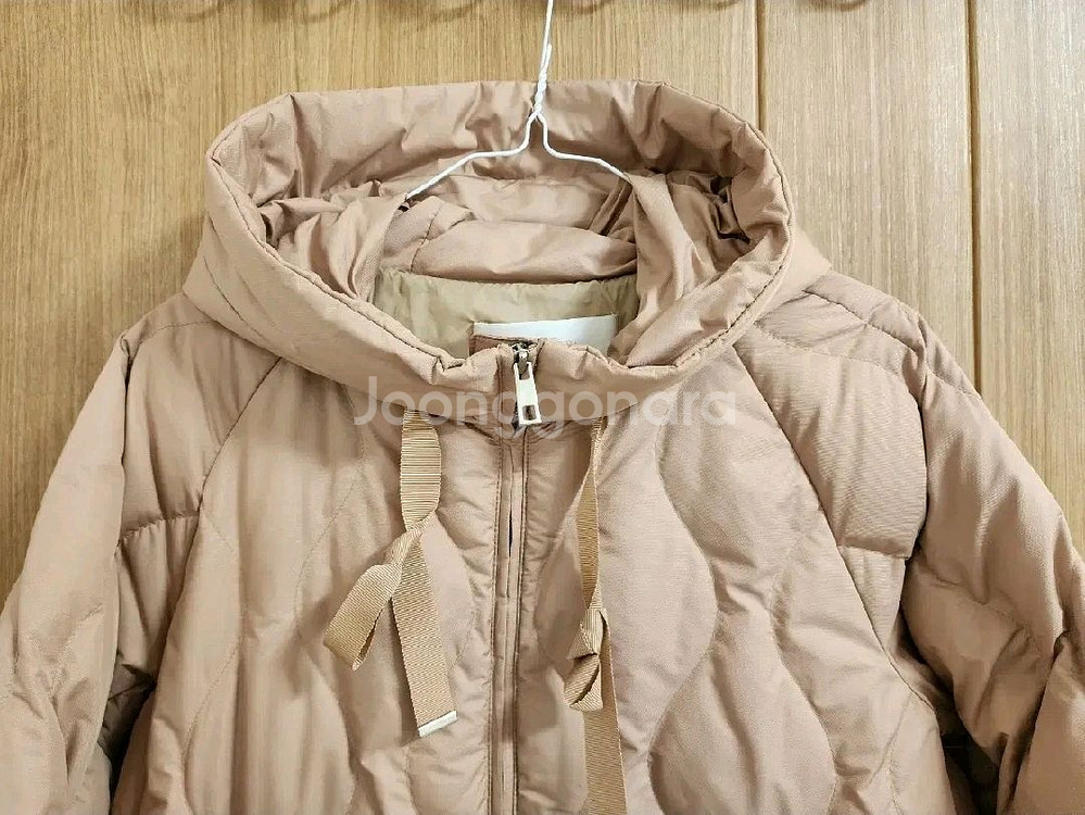 (55)여성 아이잗바바 구스다운 퀼팅 후드 패딩 점퍼--1