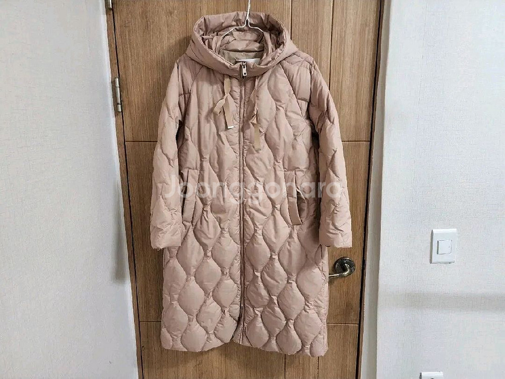 (55)여성 아이잗바바 구스다운 퀼팅 후드 패딩 점퍼--0