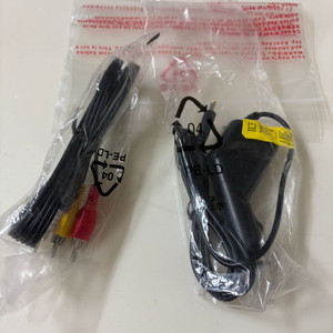 인비오 휴대용 DVD 차량용 충전기, AV 케이블 (새