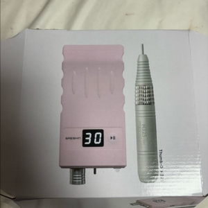 세신 드릴 연핑크 + 흡진기 + 드릴비트 이미지