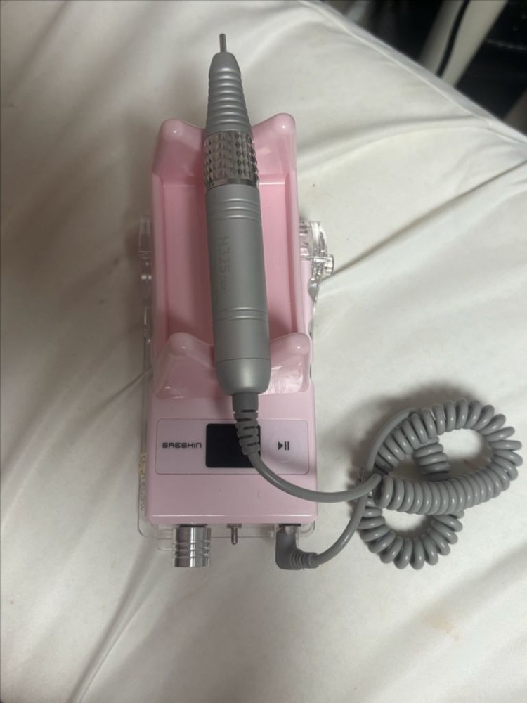 세신 드릴 연핑크 + 흡진기 + 드릴비트 이미지