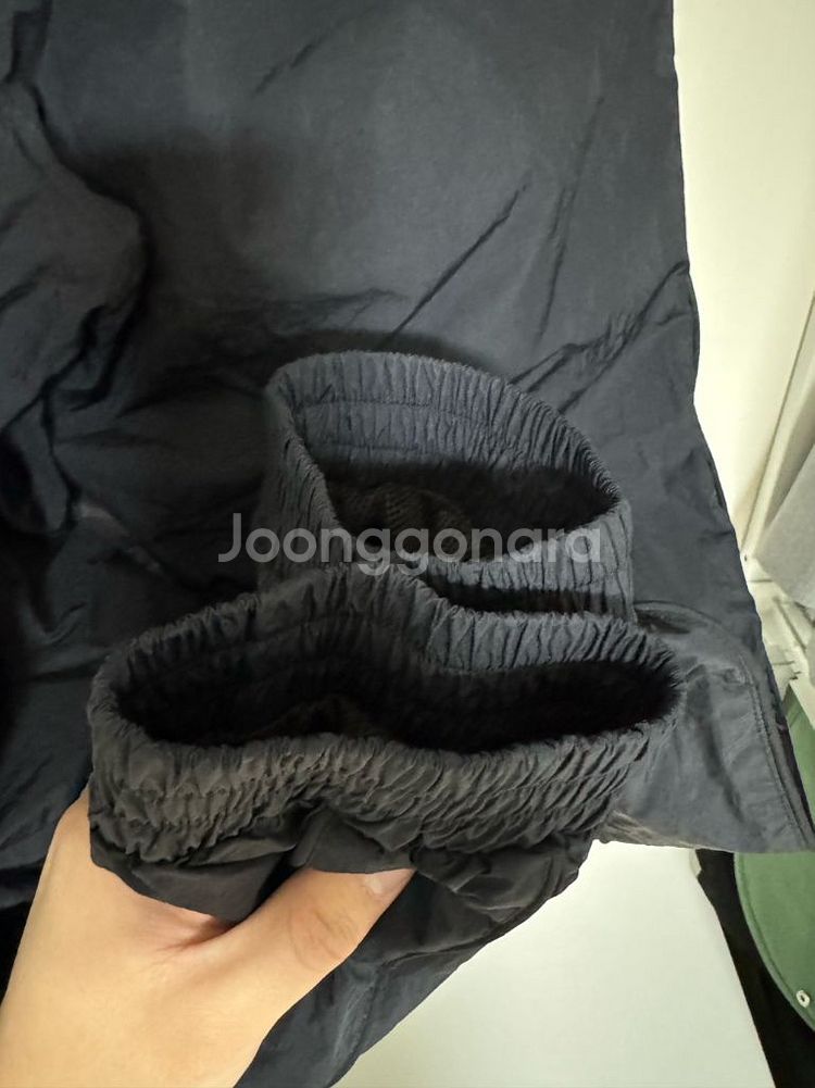 준지 나일론 조거팬츠--2
