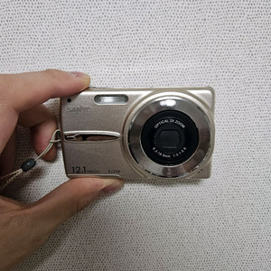 산요 작티 DSC-X1250 디카 샴페인 골드 색상