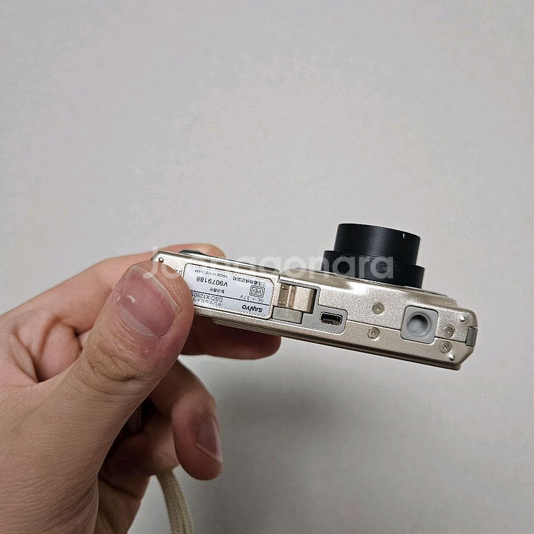 산요 작티 DSC-X1250 디카 샴페인 골드 색상--3