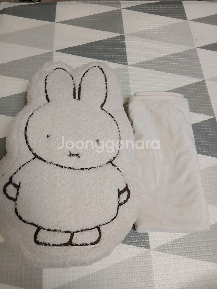 미피 쿠션&담요 미사용 택배포함--0