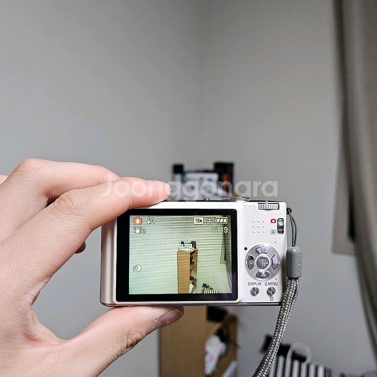 파나소닉 루믹스 DMC-FX35 화이트 디카--6