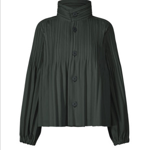 플리츠플리즈 9월 스무스 코트 차콜 3