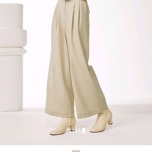 마인21 베이지모직바지 64사이즈