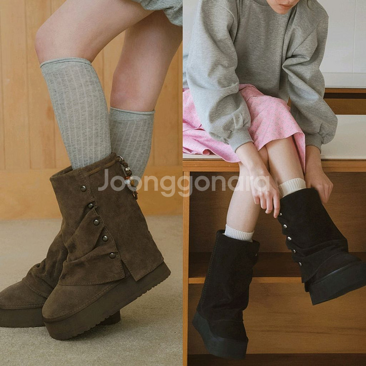 락피쉬웨더웨어 미들 부츠 250--0