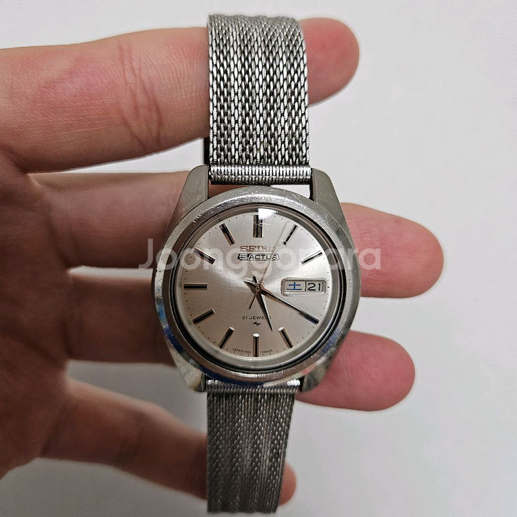 세이코 5 액터스 21 쥬얼 오토매틱 시계--0