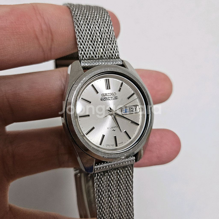 세이코 5 액터스 21 쥬얼 오토매틱 시계--1