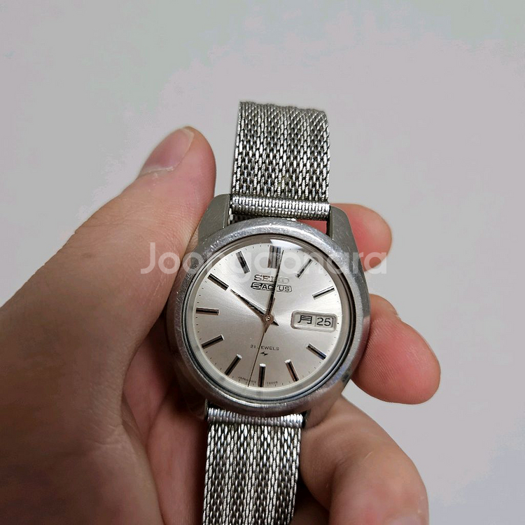 세이코 5 액터스 21 쥬얼 오토매틱 시계--7