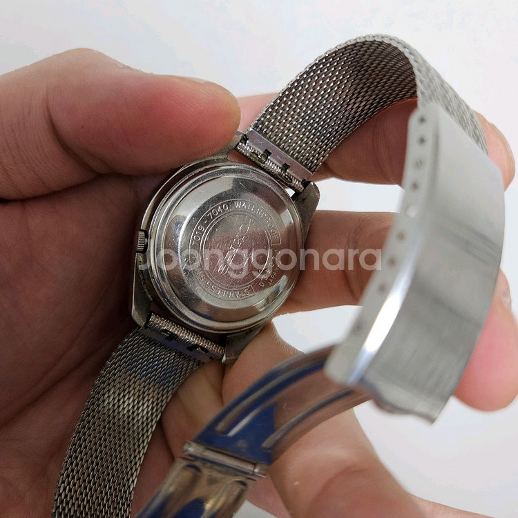 세이코 5 액터스 21 쥬얼 오토매틱 시계--5