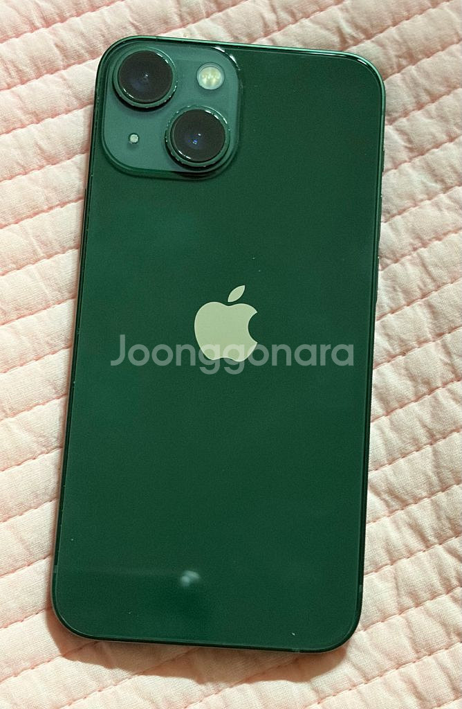 아이폰13미니 그린 256gb--4